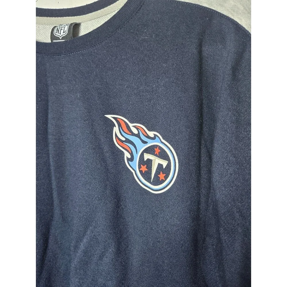 NFL Team Apparel Tennessee Titans Long Sleeve Shirt Size Small Football Fan TN - Picture 3 of 9